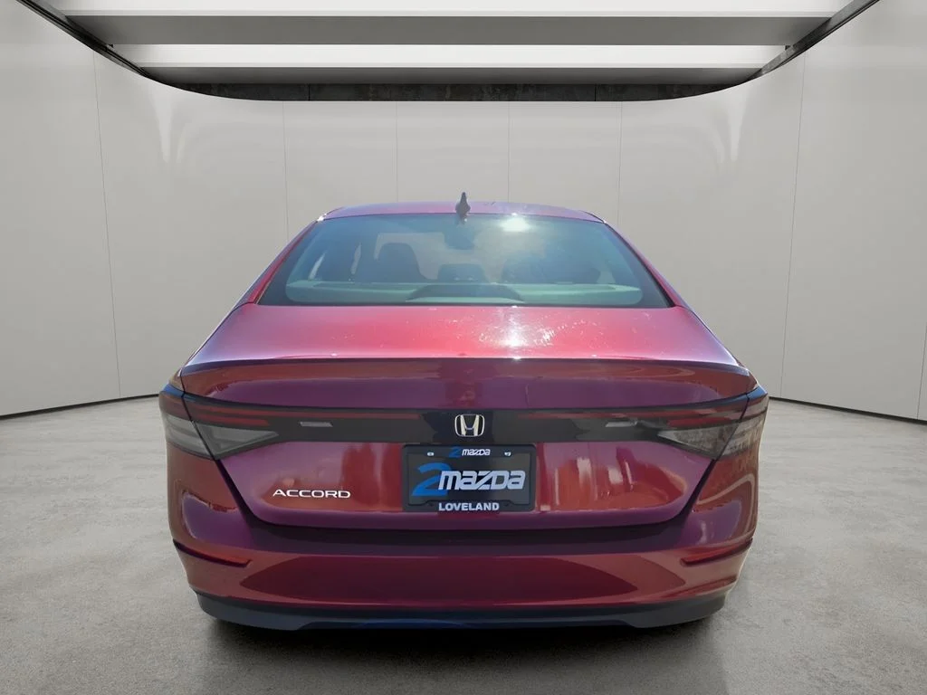 Used 2023 Radiant Red Metallic Honda EX image 4
