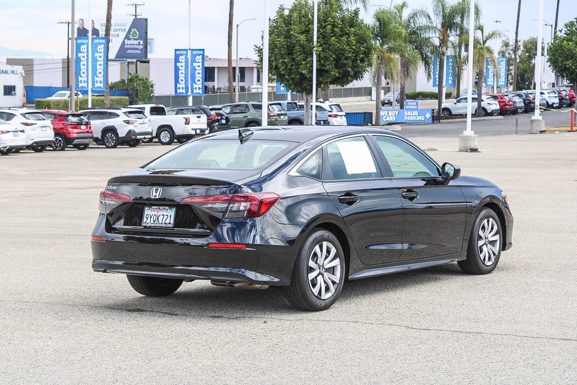 Certified Used 2026 Crystal Black Pearl Honda 2WD LX image 6