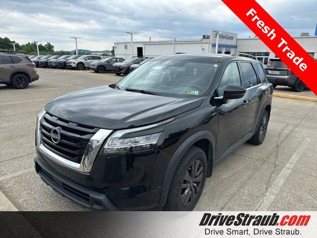 Used 2022 Black Nissan SV image 1