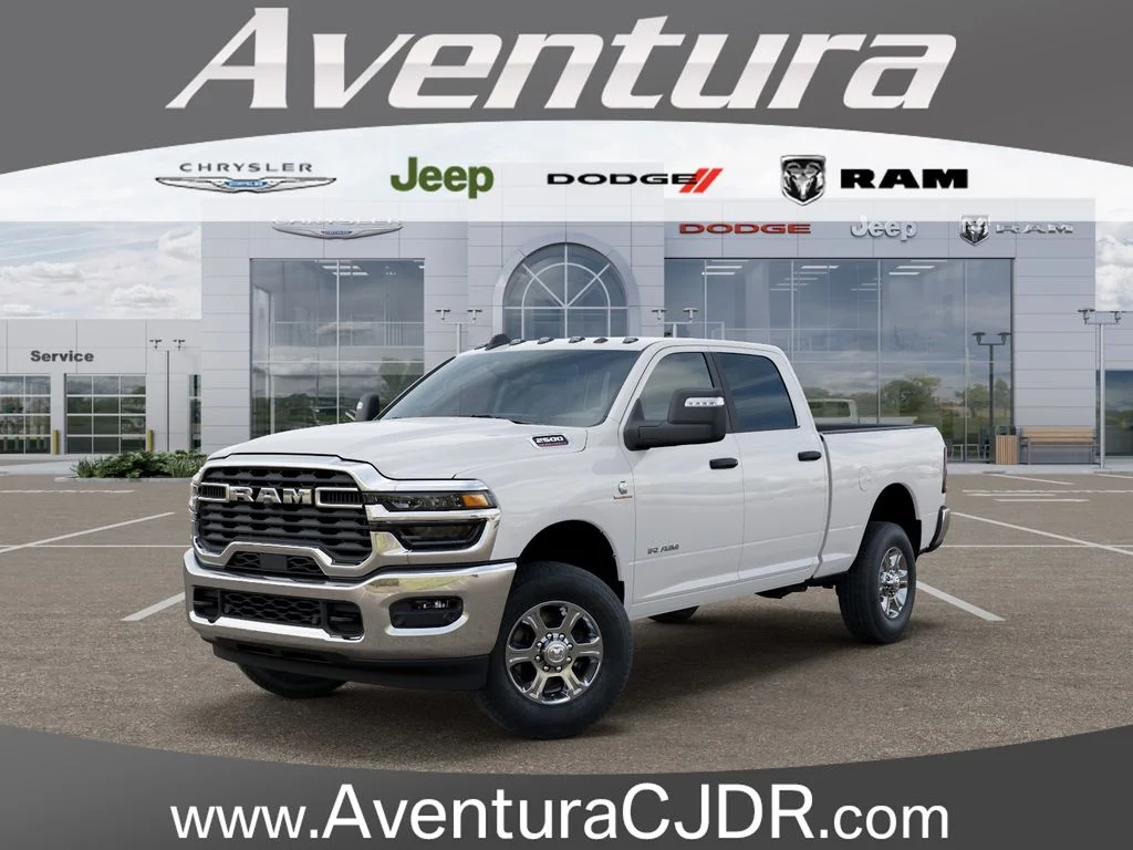 New 2026 Bright White Clearcoat RAM Big Horn image 1