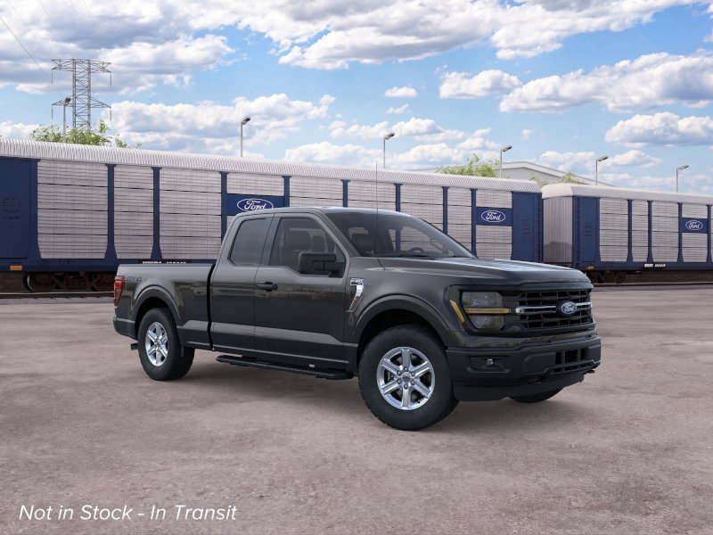 New 2026 Agate Black Metallic Ford XLT image 7