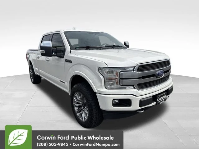 Used 2018 White Ford Platinum image 3