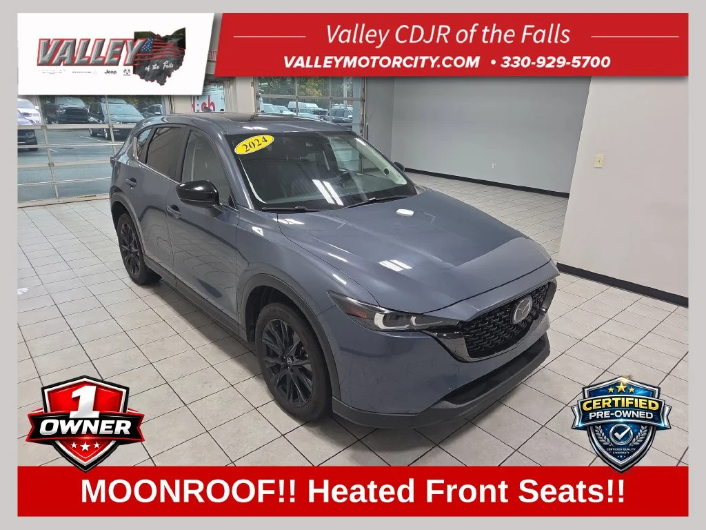 Certified Used 2024 Gray Mazda 2.5 S Carbon Edition image 1