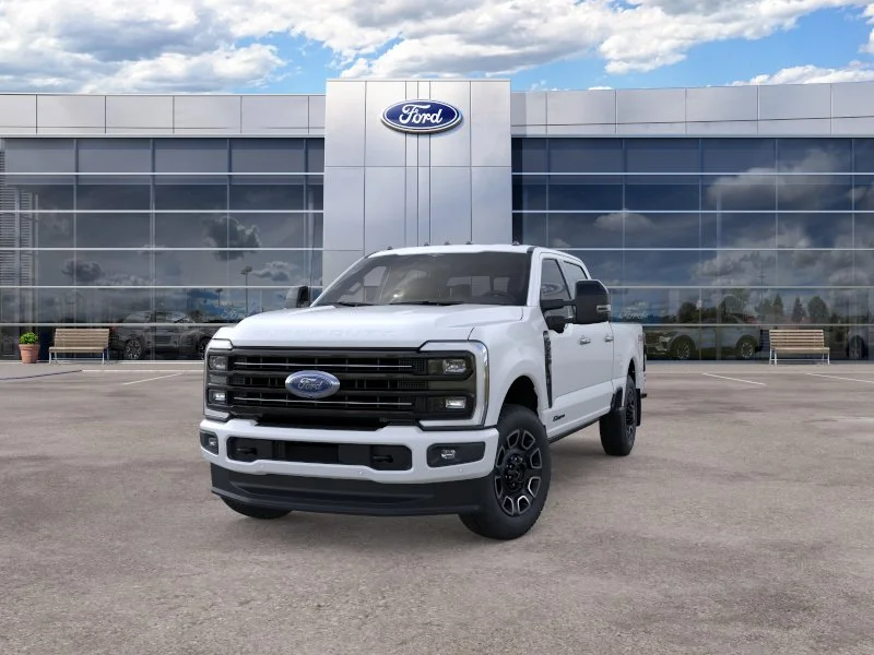 New 2026 Star White Metallic Tri-Coat Ford F-250® Platinum® image 2