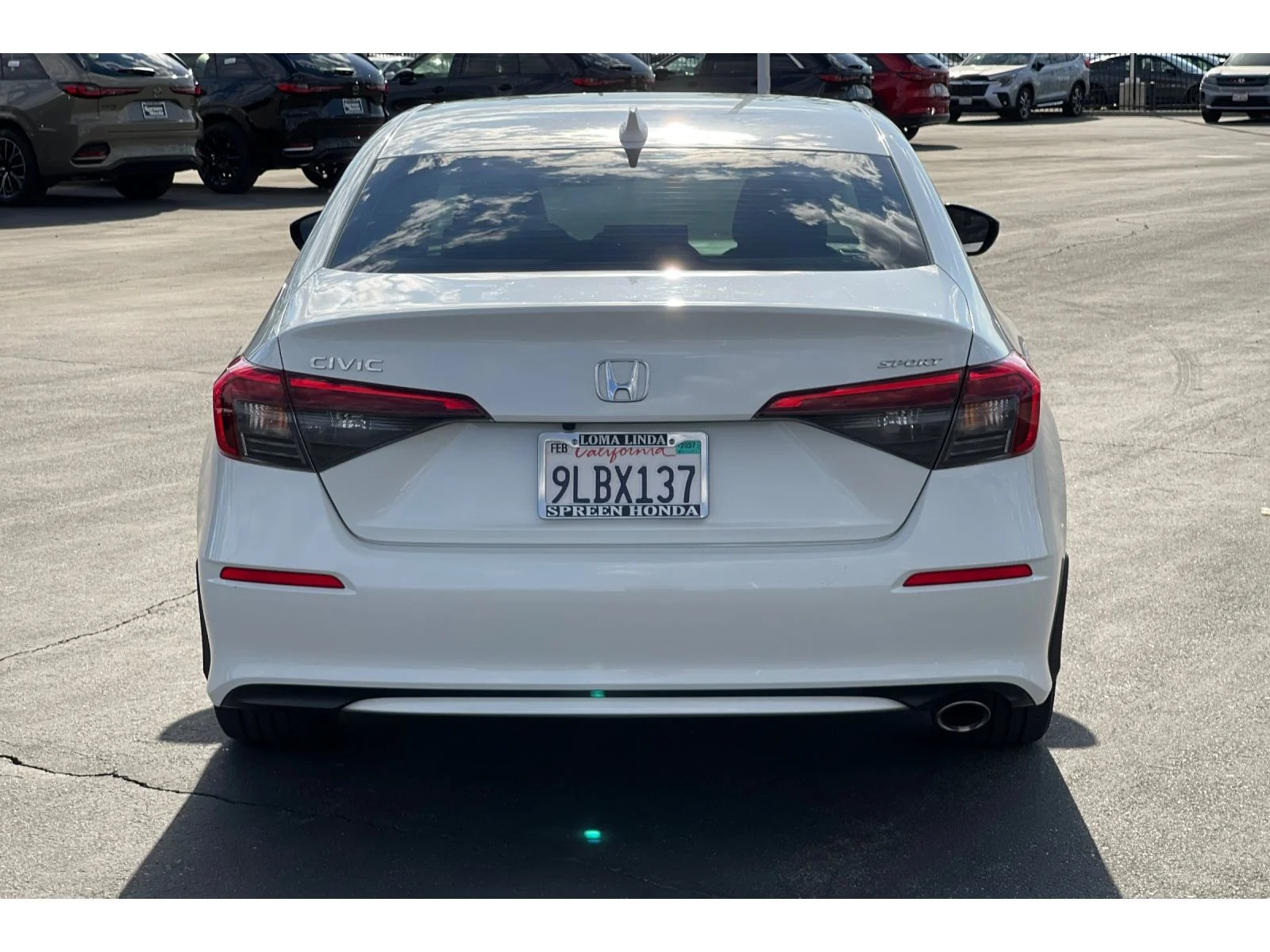 Used 2024 Platinum White Pearl Honda Sport image 4