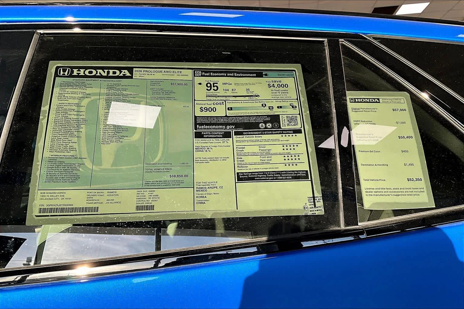 2026 Honda Prologue Elite - Photo 20