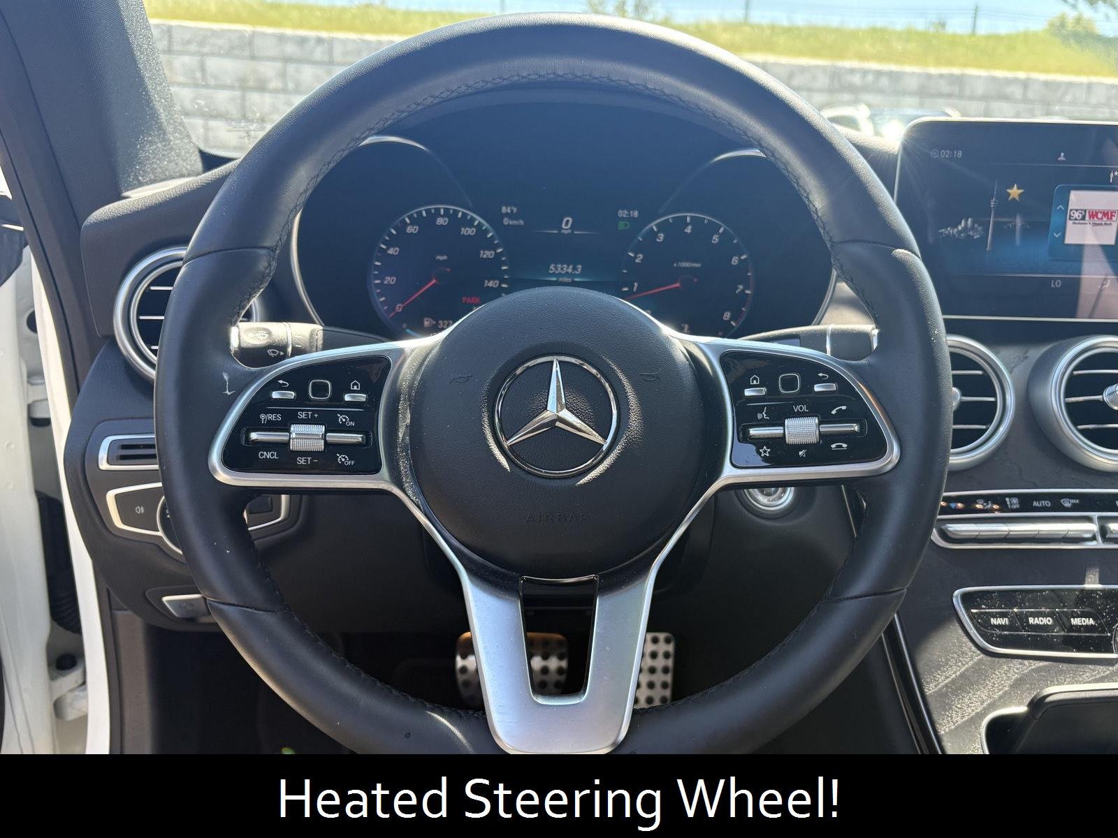 Certified Used 2021 Polar White Mercedes-Benz C 300 image 9