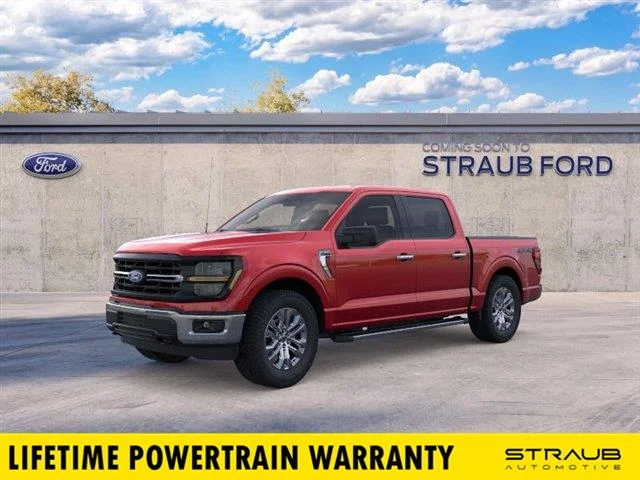 New 2026 Ruby Red Metallic Tinted Clearcoat Ford XLT image 1