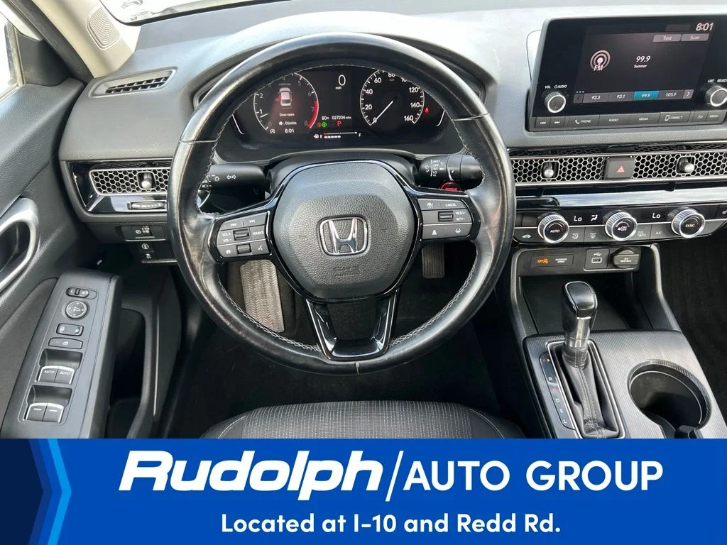 Certified Used 2023 Platinum White Pearl Honda 1.5T 4D EX BD image 14