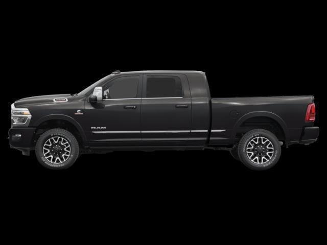 New 2026 Diamond Black Crystal Pearl-Coat Exterior Paint RAM Longhorn image 3