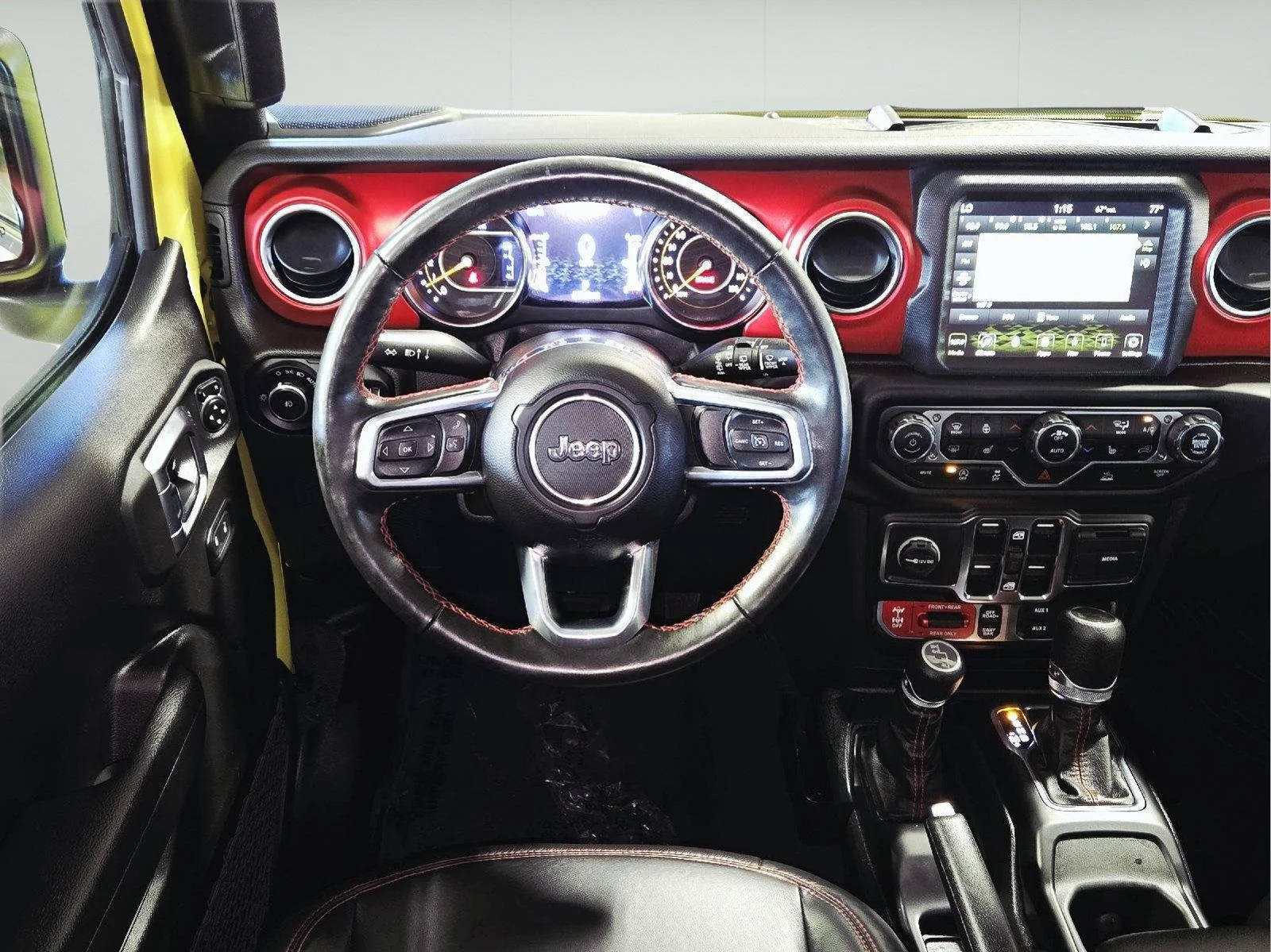 Used 2023 High Velocity Clearcoat Jeep Rubicon image 37