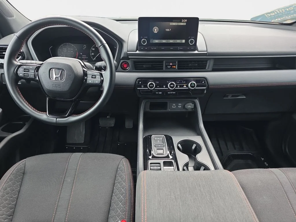 Certified Used 2023 Platinum White Pearl Honda AWD SPORT image 14