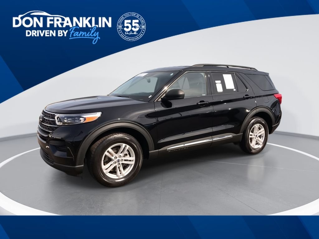 Used 2022 Black Ford XLT image 1