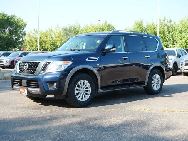 Used 2019 Nissan Armada SV with VIN JN8AY2NC8K9585621 for sale in White Bear Lake, Minnesota