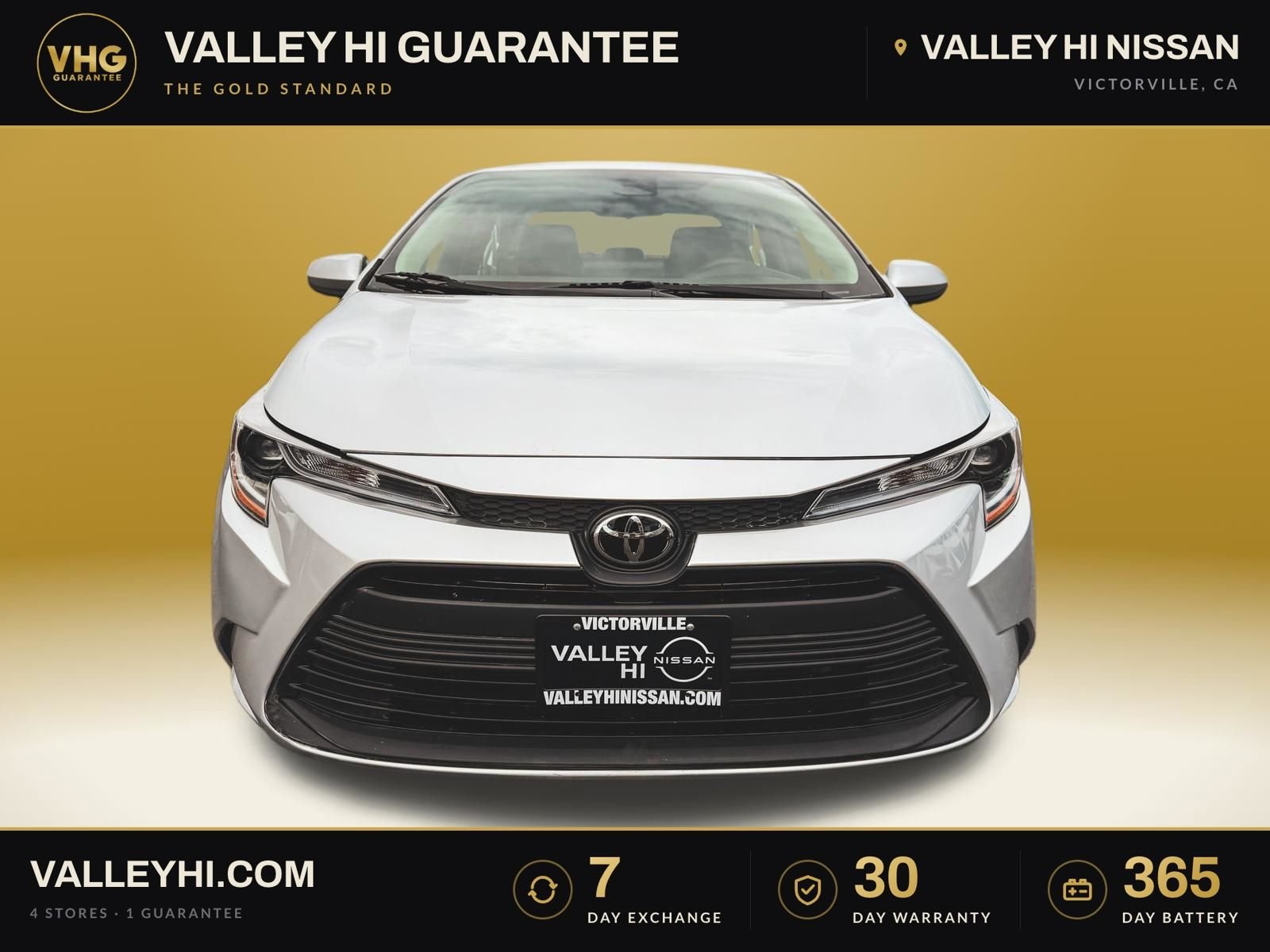 Used 2025 Silver Toyota LE image 2