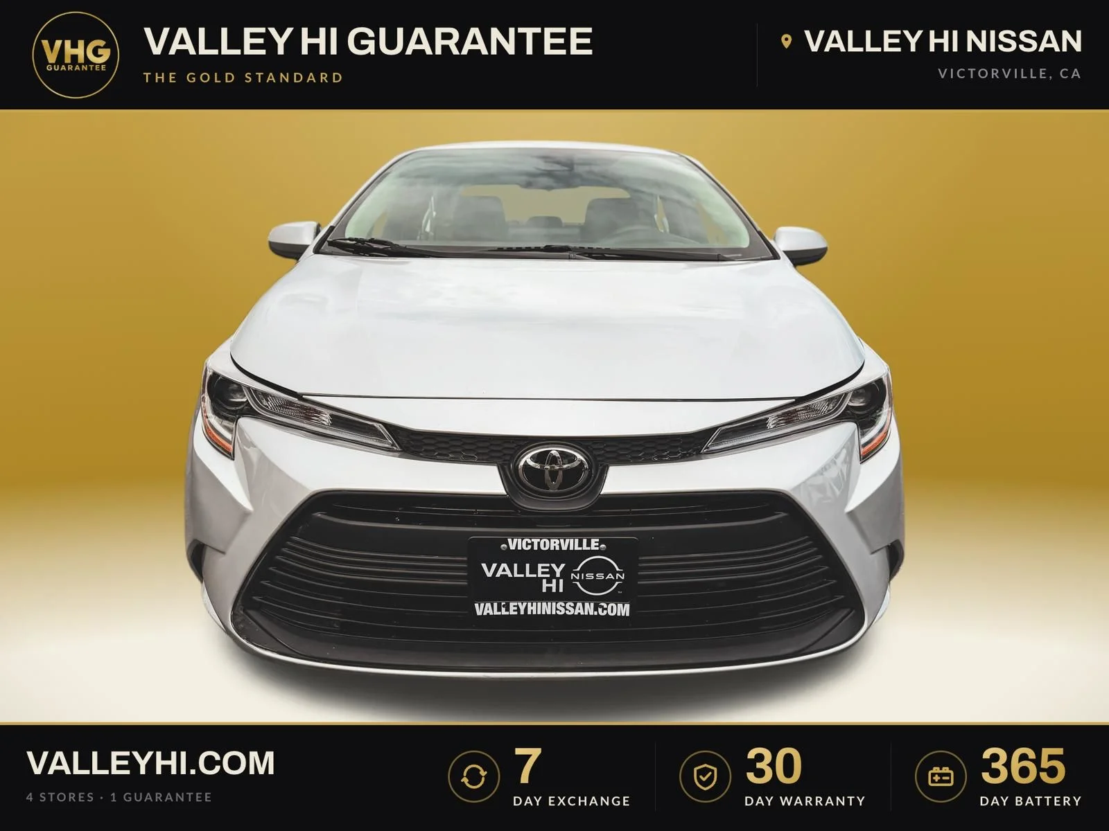 Used 2025 Silver Toyota LE image 2