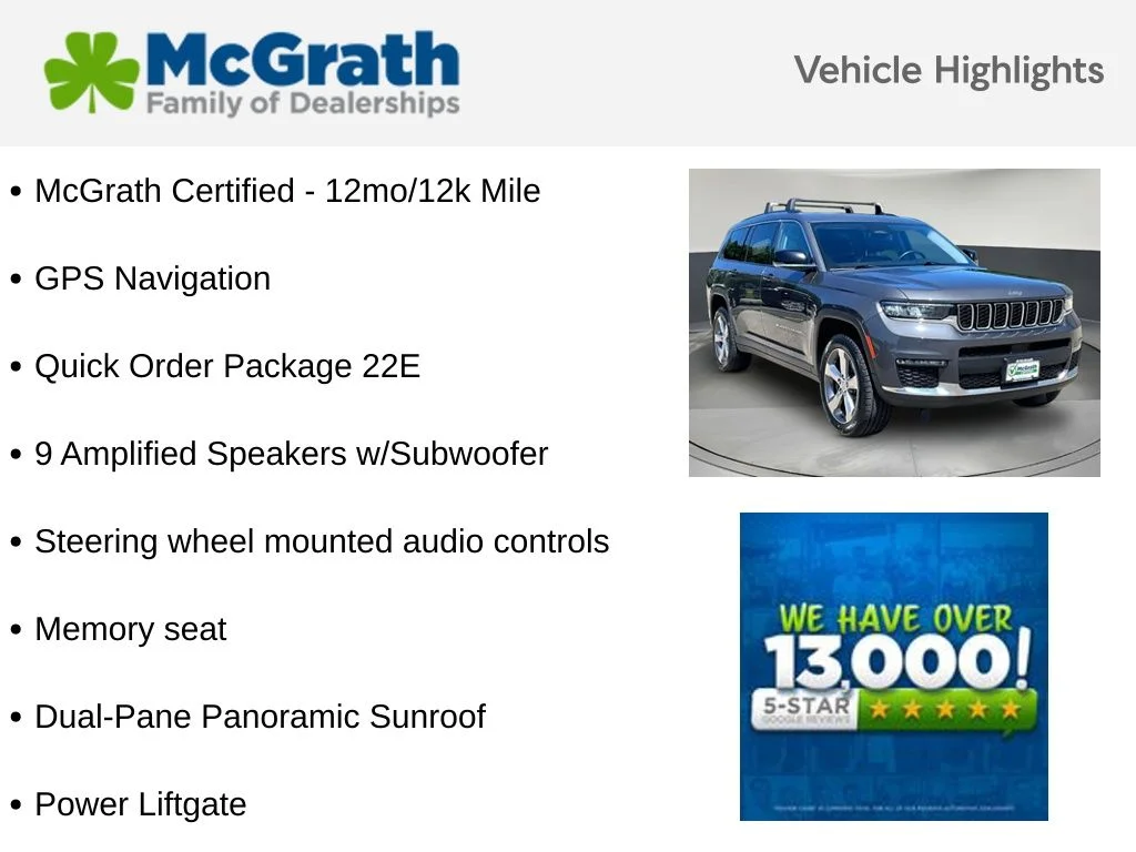 Certified Used 2022 Gray Jeep Limited image 6