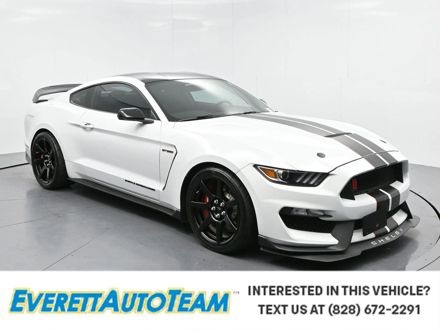 Used 2019 White Ford Shelby GT350 image 1