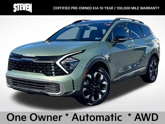 Used 2024 Green Kia X-Line image 3