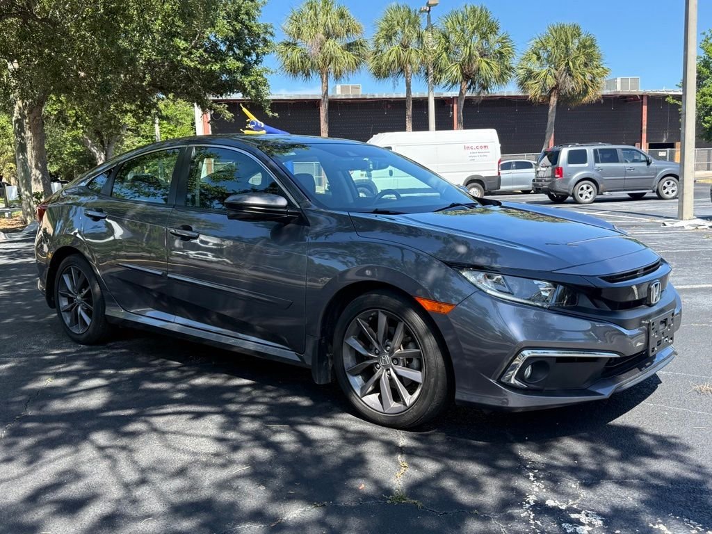 Used 2021 Gray Honda EX-L image 7