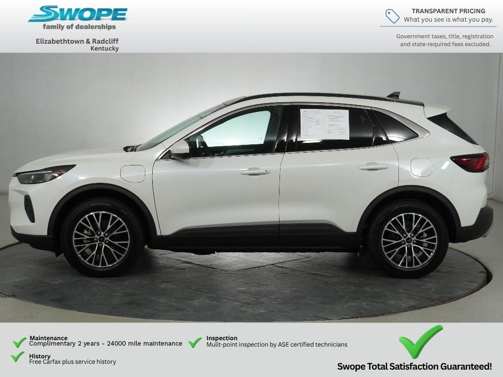 Used 2025 STAR WHITE METALLIC TRI-COAT Ford PHEV image 9