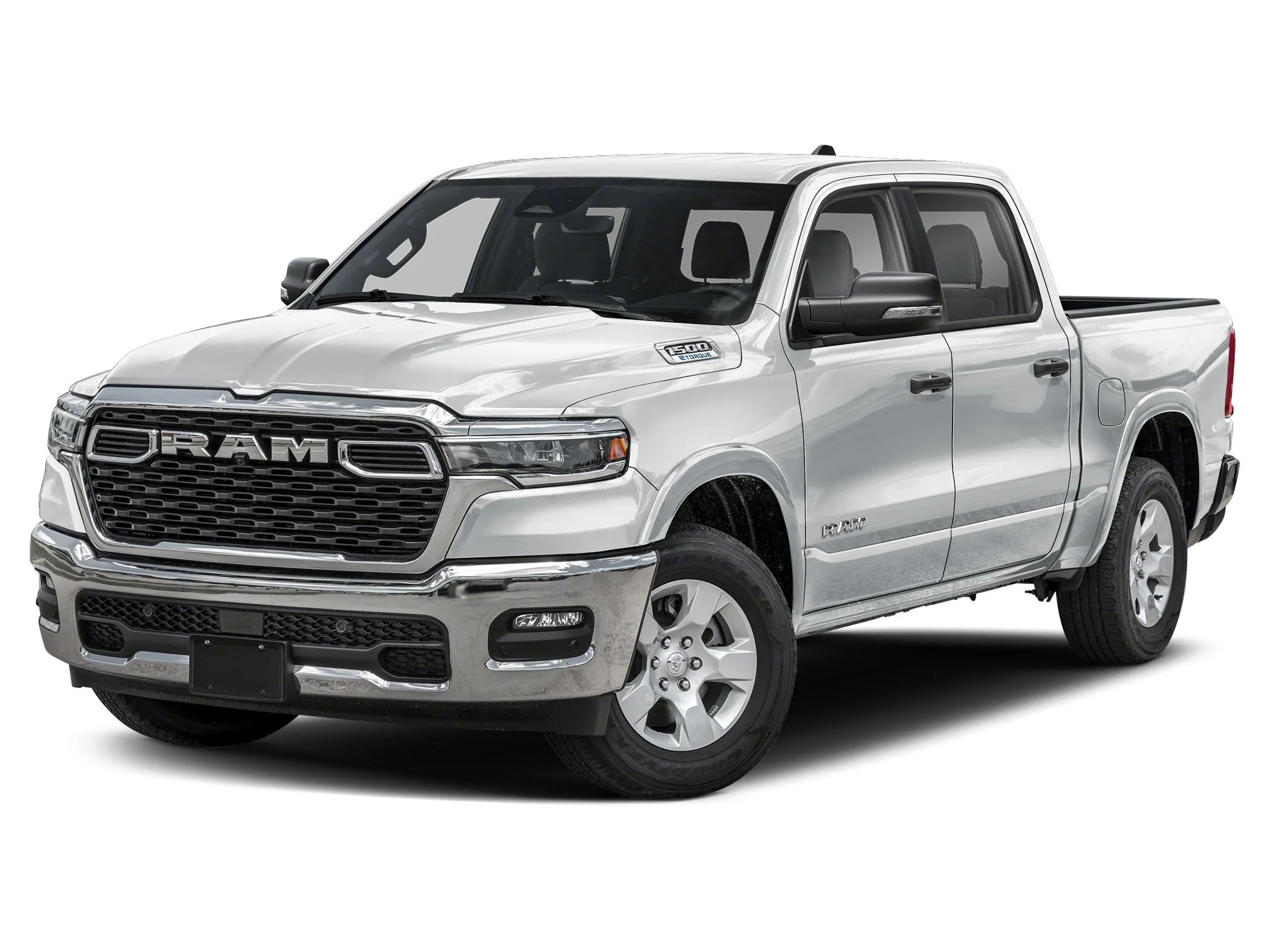 New 2026 Bright White Clearcoat Ram BIG HORN CREW CAB 4X4 5