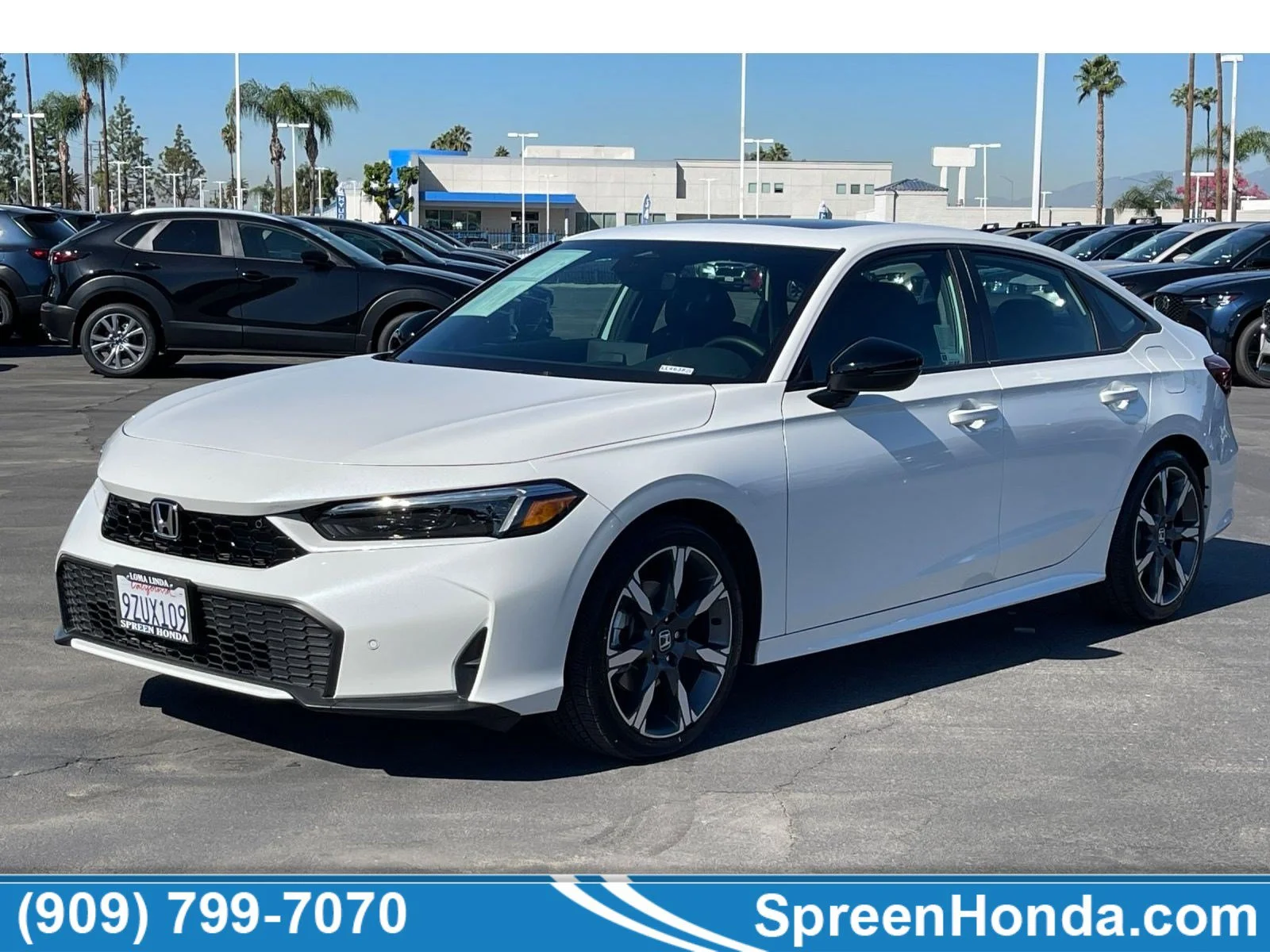 Certified Used 2026 Platinum White Pearl Honda 2WD Sport Touring Hybrid image 58