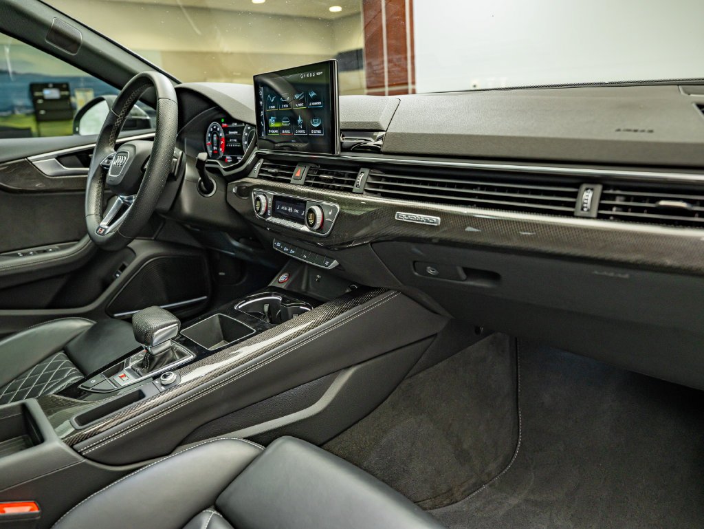 Used 2023 Java Green Metallic Audi Premium Plus image 41