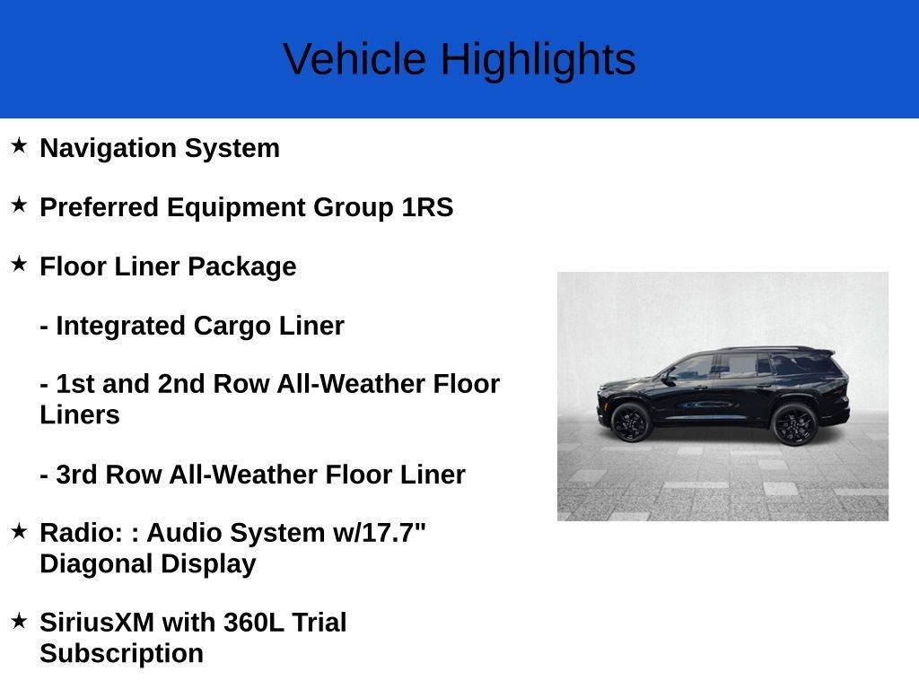 2026 Chevrolet Traverse RS - Photo 2