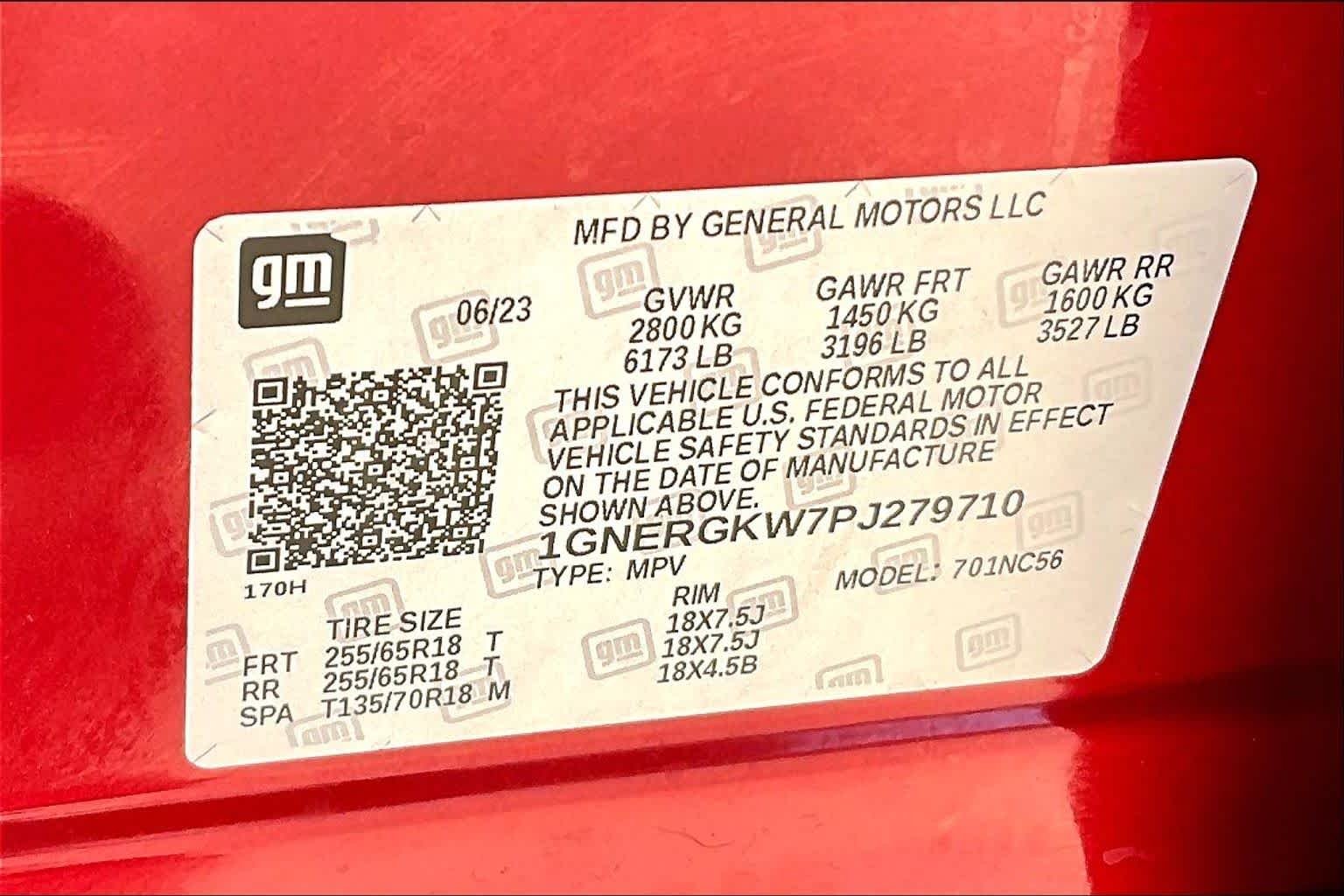 Used 2023 Radiant Red Tintcoat Chevrolet LT Cloth image 46