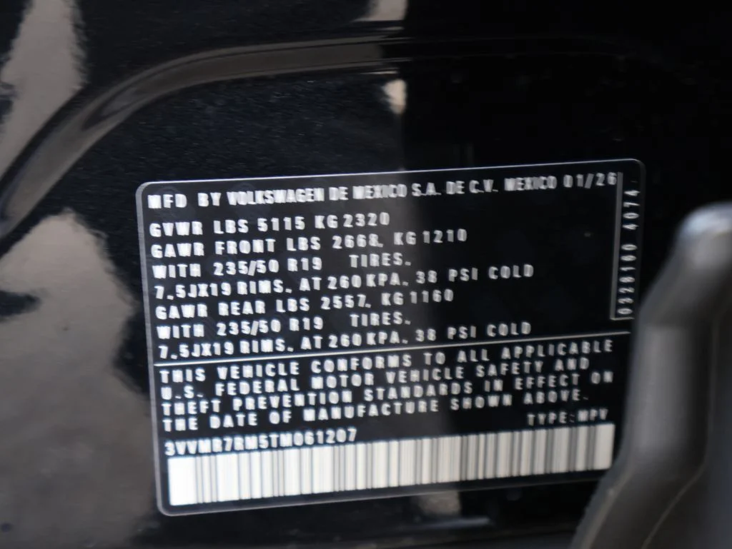 New 2026 Black Volkswagen 2.0T SE image 42