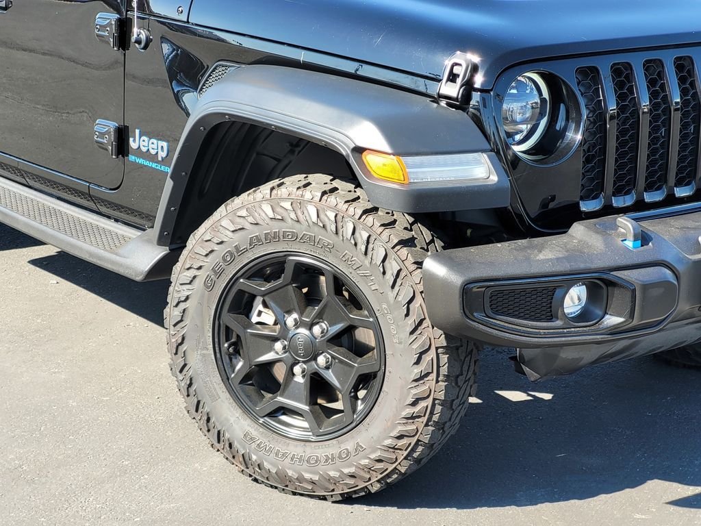 Used 2023 Black Jeep Willys 4xe image 9