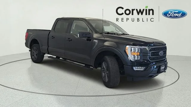 Certified Used 2023 Black Metallic Ford XLT image 8