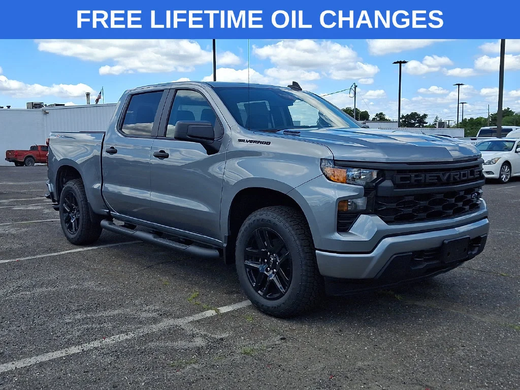 New 2026 Sterling Gray Metallic Chevrolet Custom image 1
