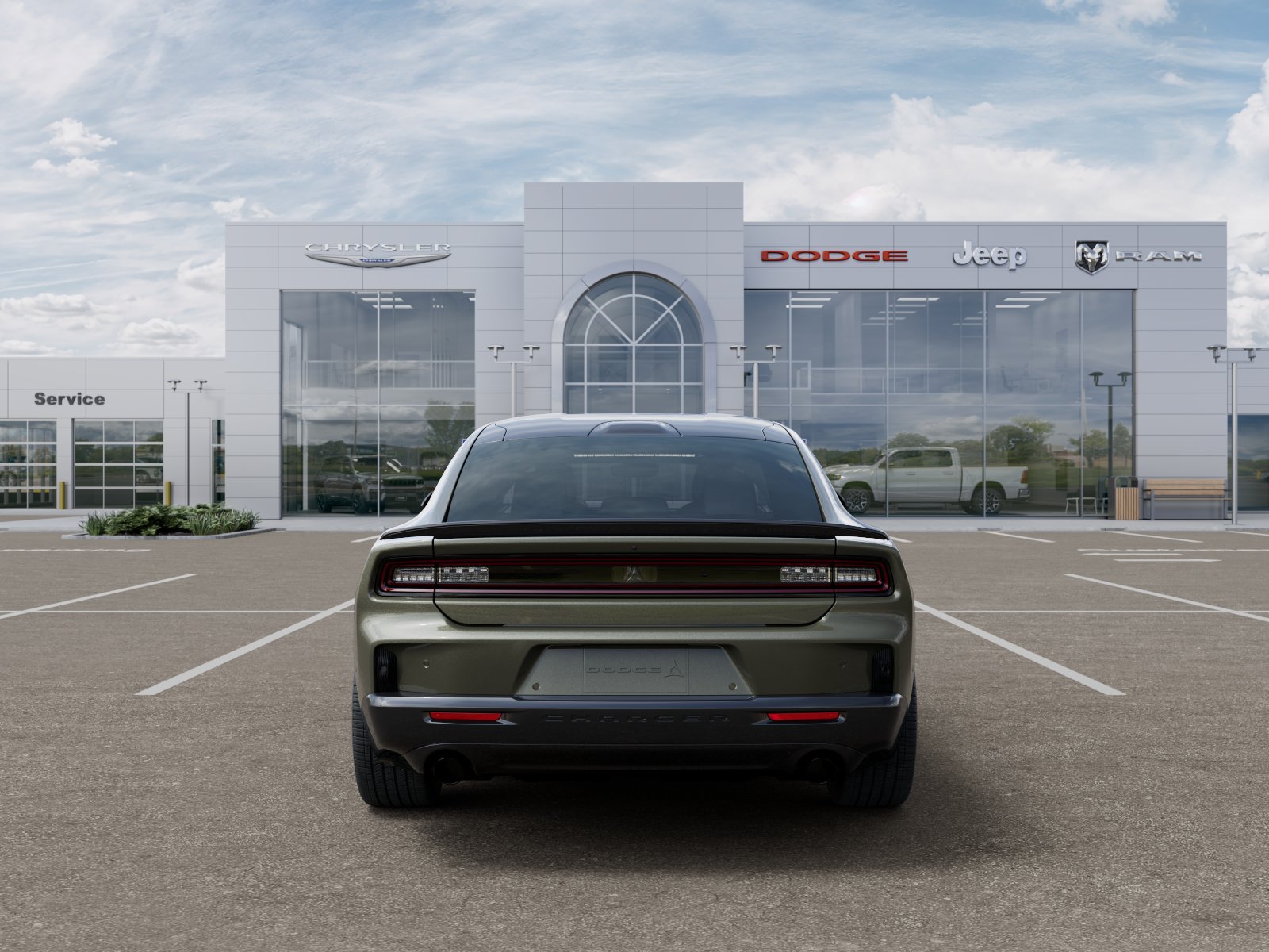 New 2026 Green Machine Exterior Paint Dodge Scat Pack 2-Door AWD image 7