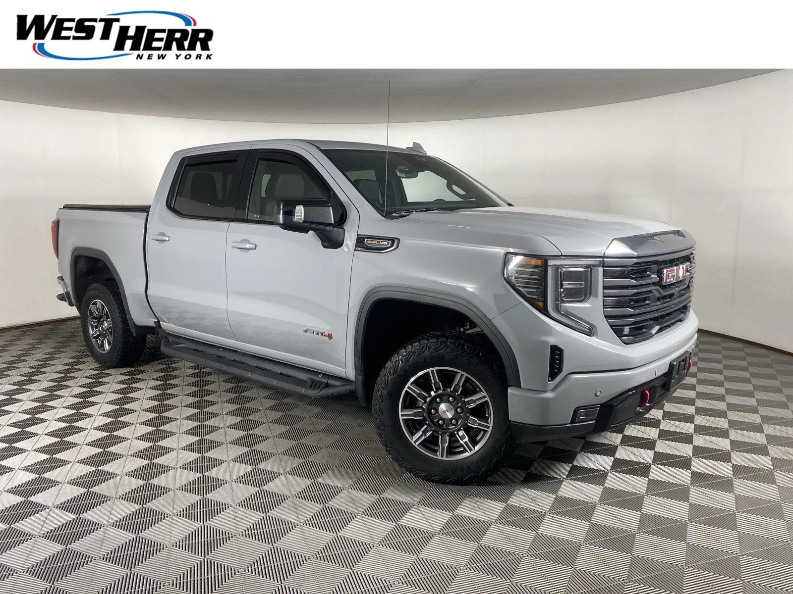 Used 2024 Thunderstorm Gray GMC AT4 image 1