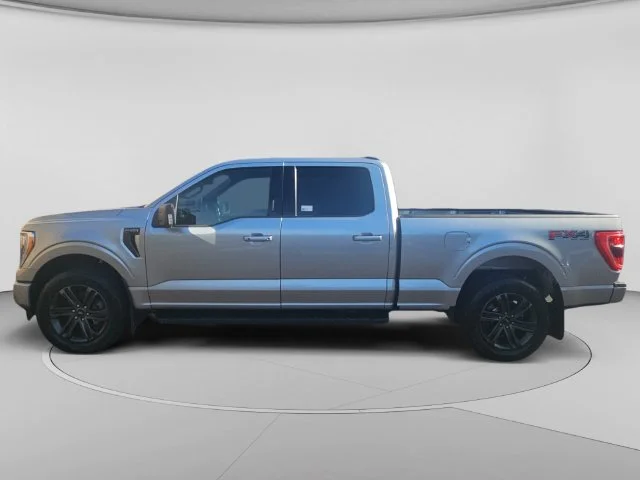Used 2022 Iconic Silver Metallic Ford XLT image 2