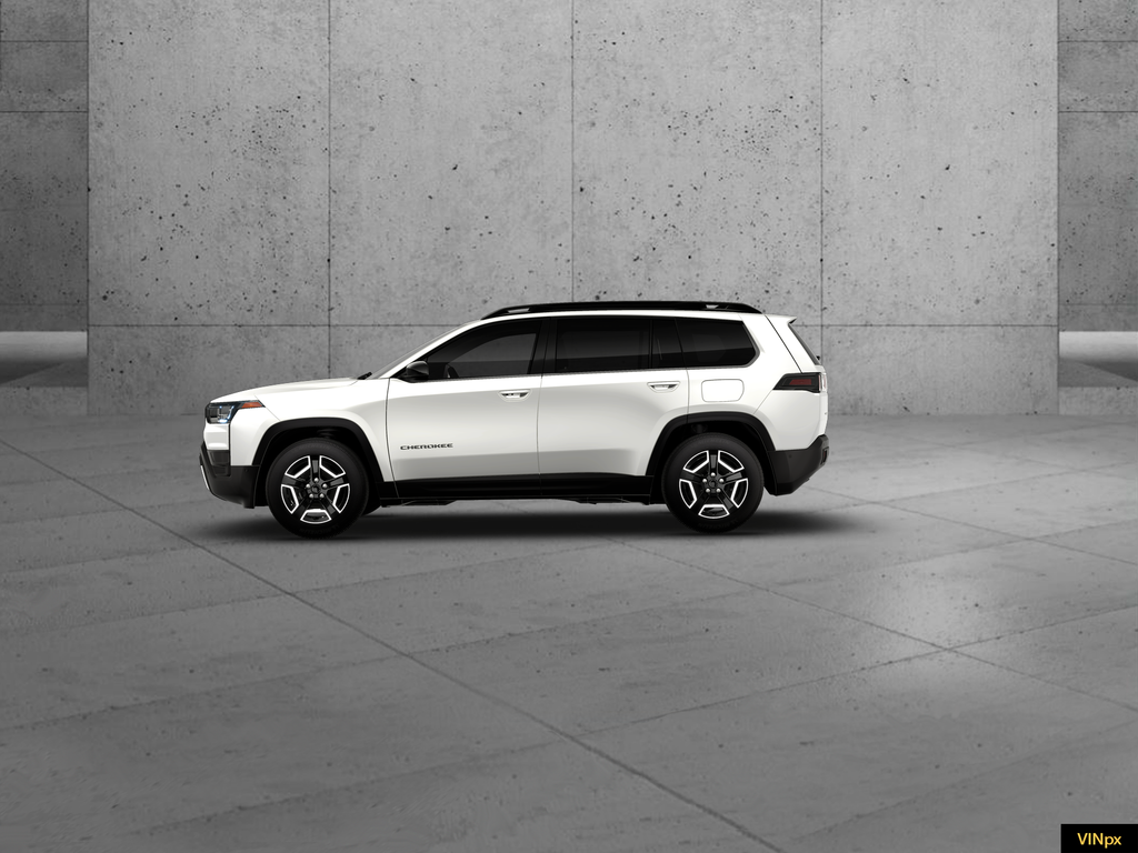 New 2026 Bright White Clear-Coat Exterior Paint Jeep Limited image 2