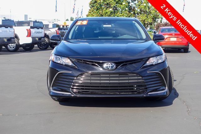 Certified Used 2024 Black Toyota LE image 3
