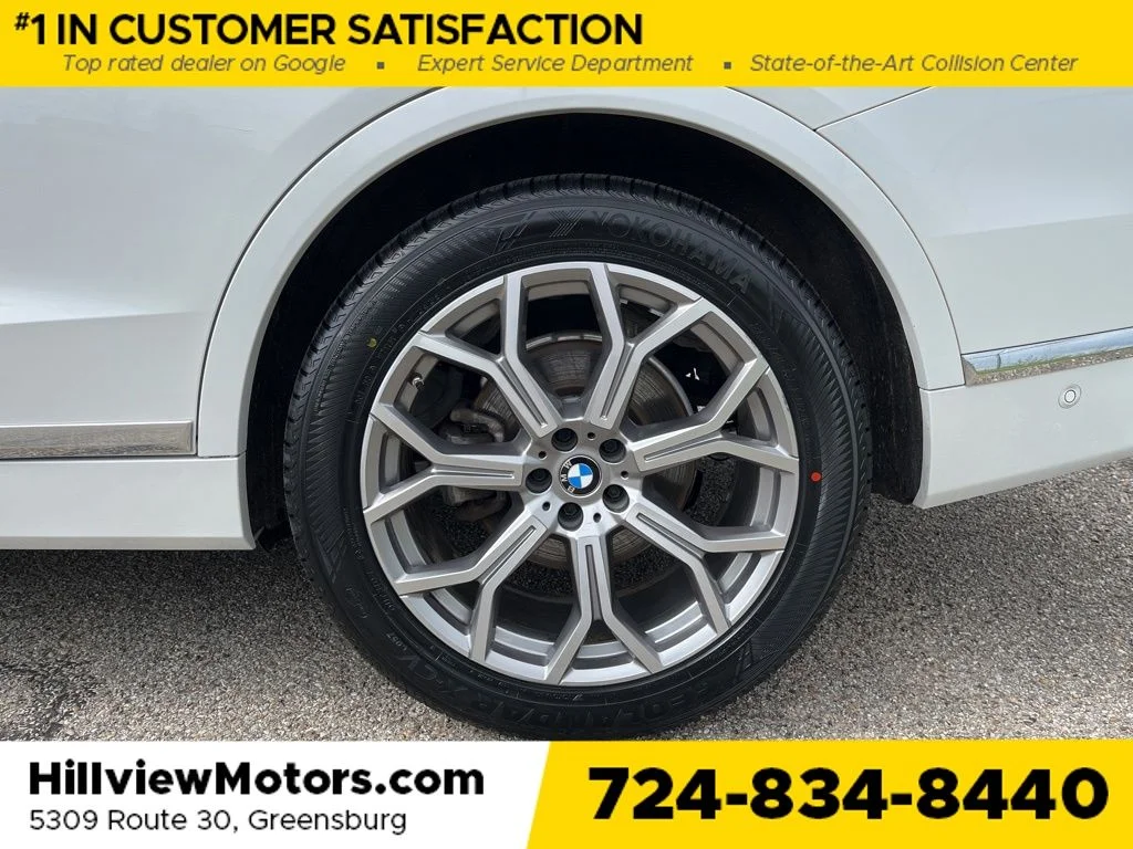 Certified Used 2021 White Metallic BMW xDrive40i image 11