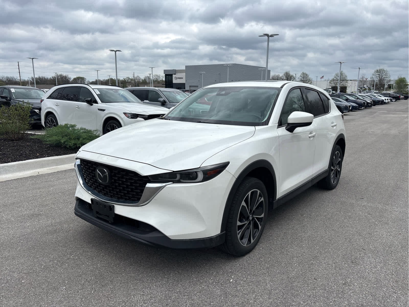 Used 2022 Mazda CX-5 S Premium Plus package with VIN JM3KFBEMXN0541070 for sale in Kansas City