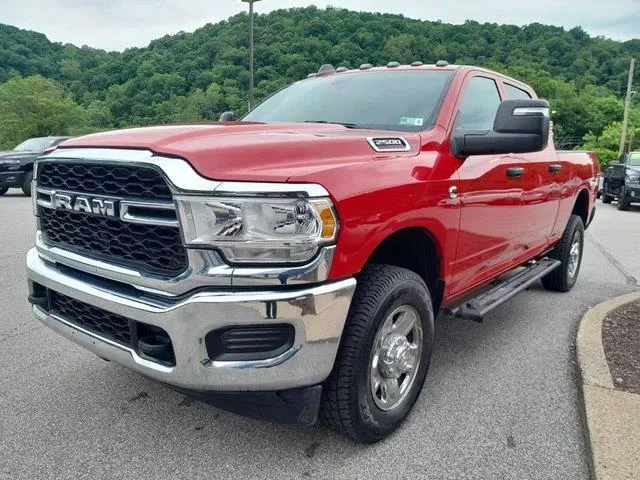 Used 2024 Flame Red Clearcoat Ram Tradesman image 5
