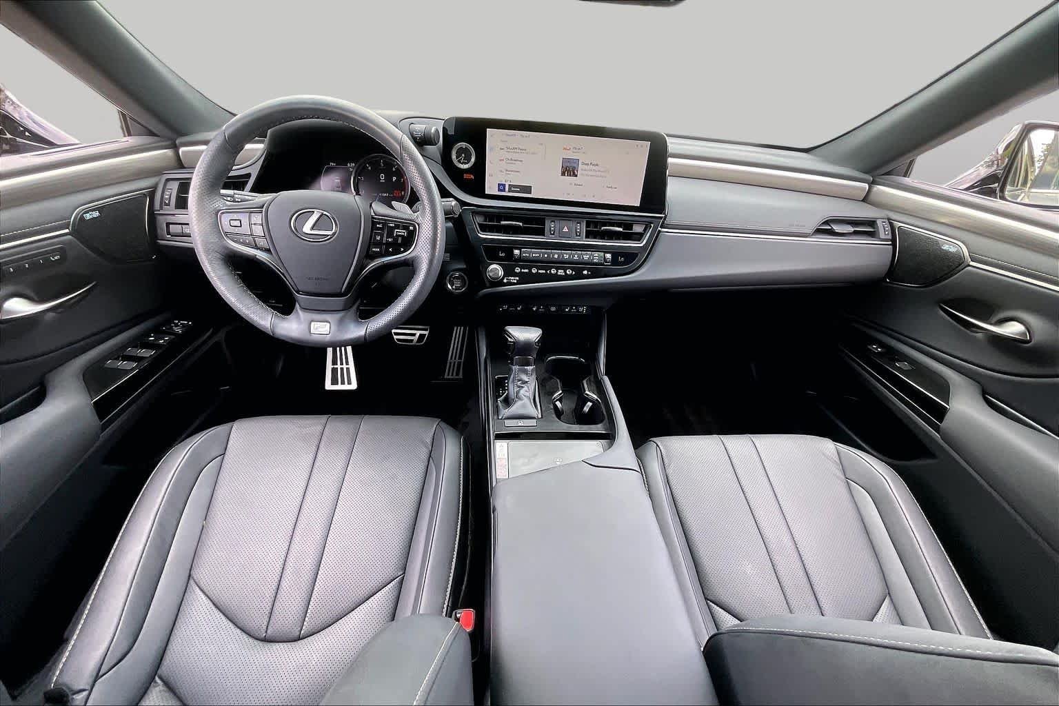 Used 2023 Cloudburst Gray Lexus F SPORT Handling image 13