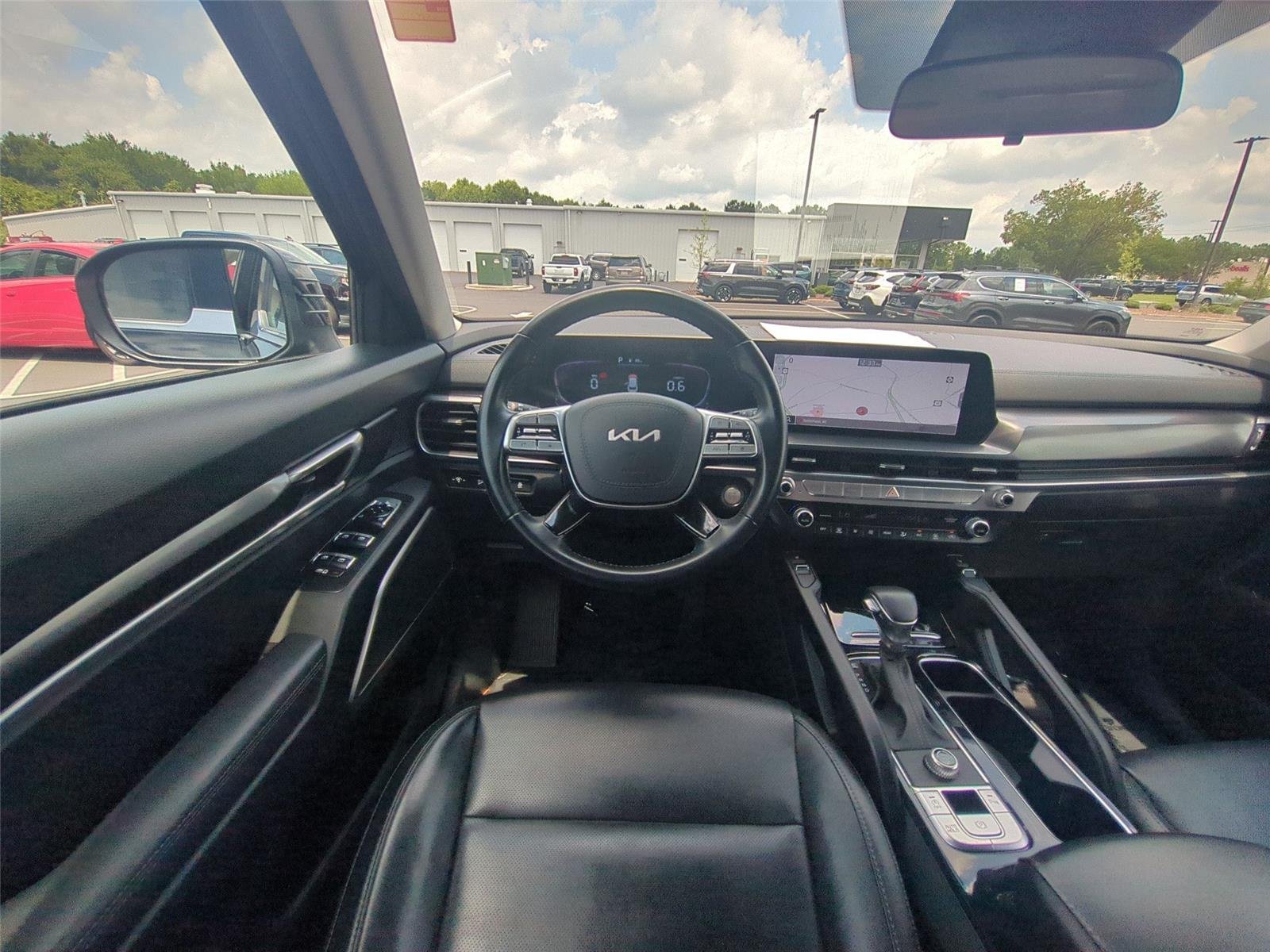 Used 2025 Ebony Black Kia S image 49
