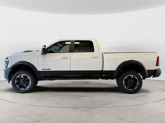 New 2026 Bright White Ram REBEL CREW CAB 4X4 6