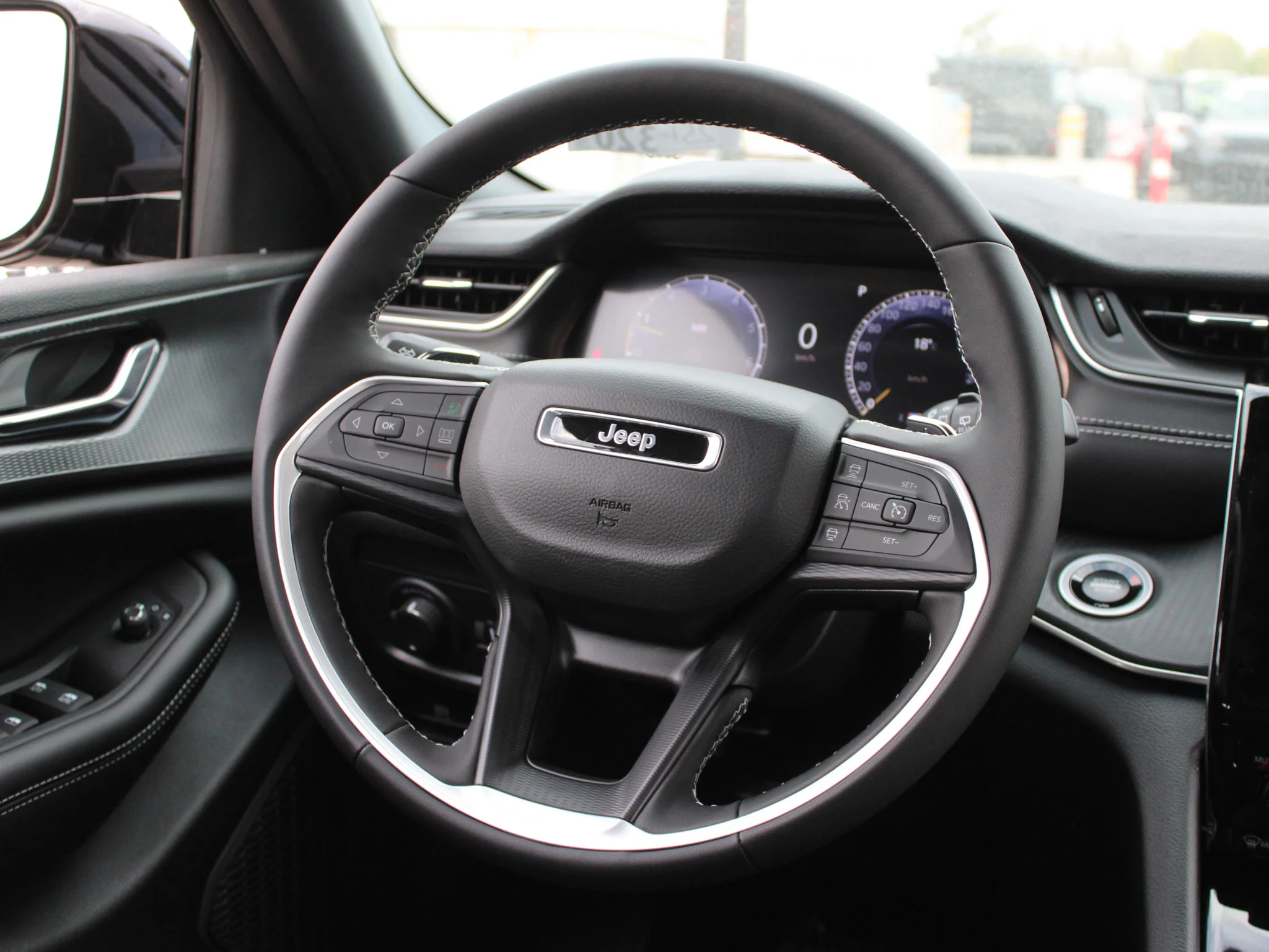 New 2025 Black Jeep Altitude* 4x4, Sunroof, Trailer Tow Group, Heated Leather image 14