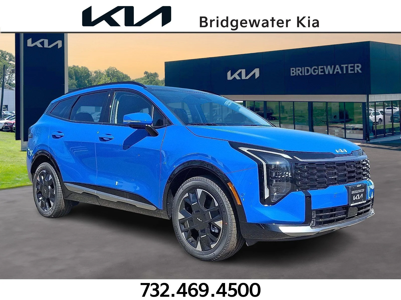 New 2026 Nebular Blue Kia SX Prestige image 1