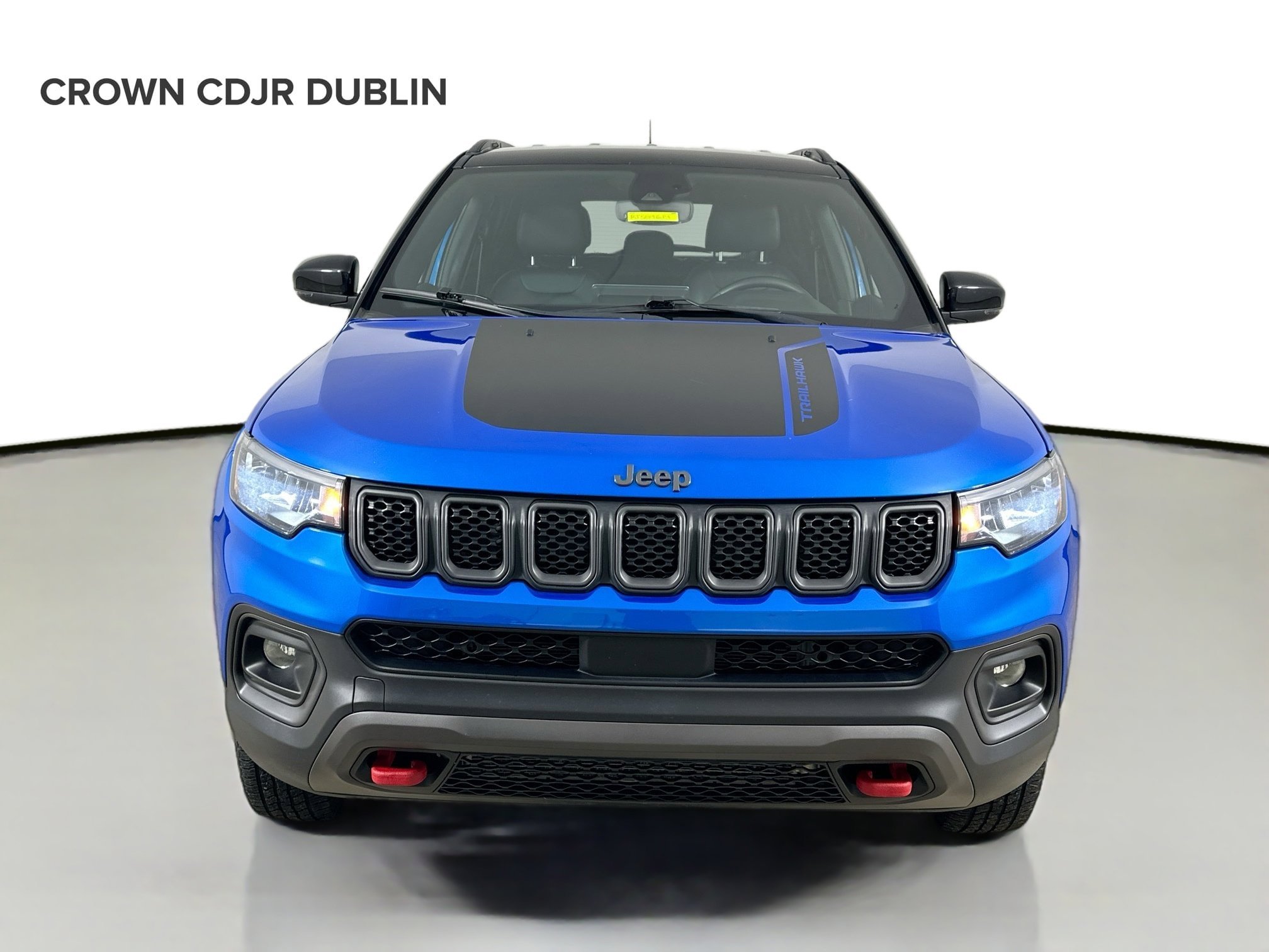 Used 2024 Hydro Blue Pearlcoat Jeep Trailhawk image 2