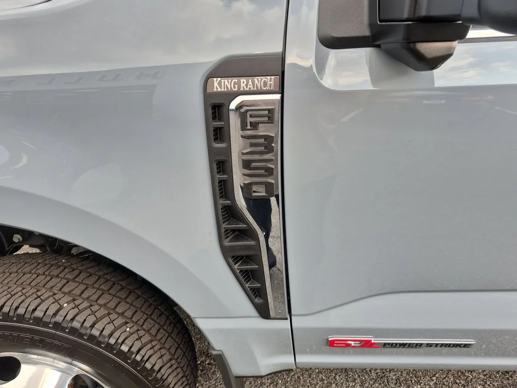 New 2026 Glacier Gray Metallic Tri-Coat Ford F-350® King Ranch® image 11