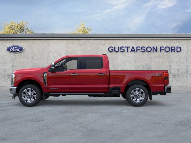New 2026 Ruby Red Metallic Tinted Clearcoat Ford F-250® Lariat® image 3